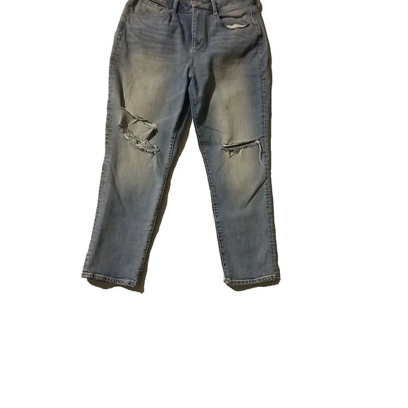 Arizona Jean Co. High Rise Curvy Slim Straight Jeans Size 13 - Picture 6 of 13